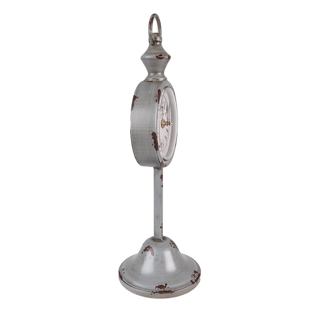 Tafelklok 12x12x38 cm