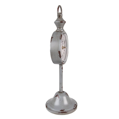 Tafelklok 12x12x38 cm