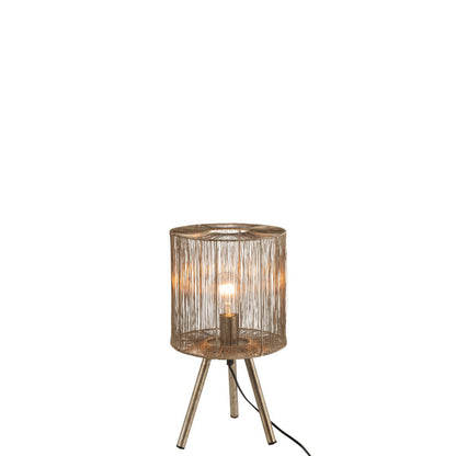J-Line lamp - metaal Antiek - bruin - small