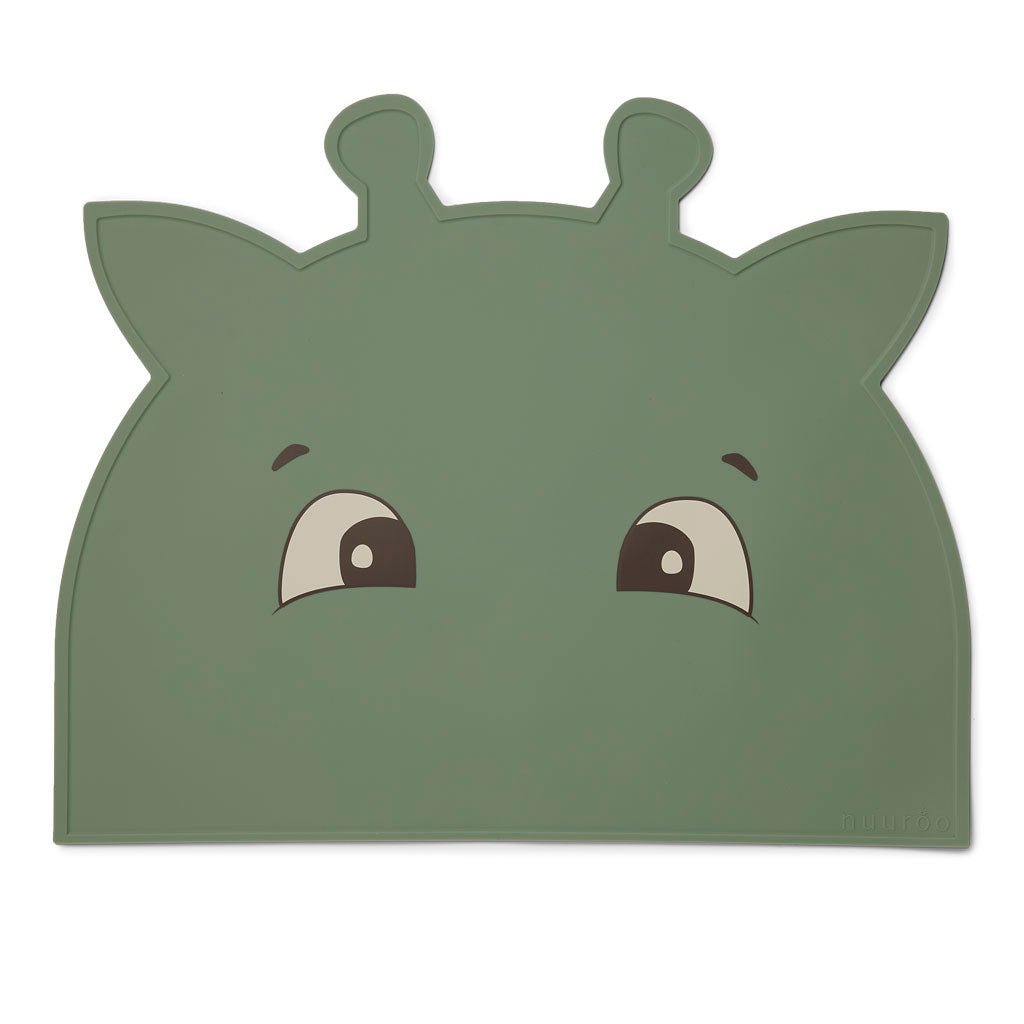 Albert silicone placemat Giraffe verschillende kleuren