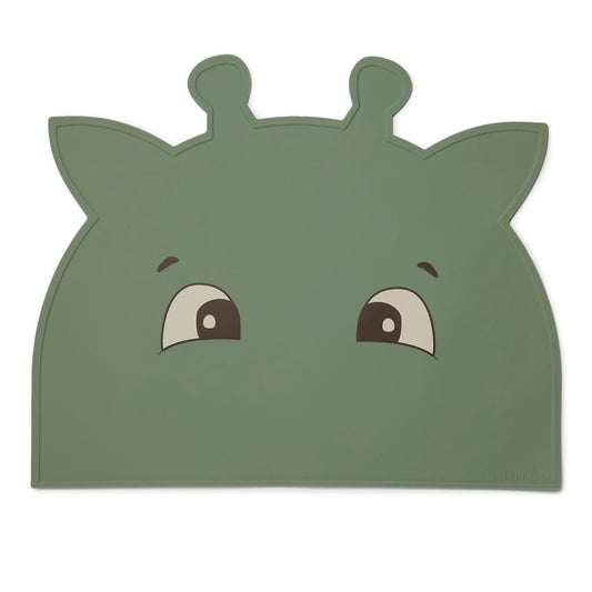 Albert silicone placemat Giraffe verschillende kleuren