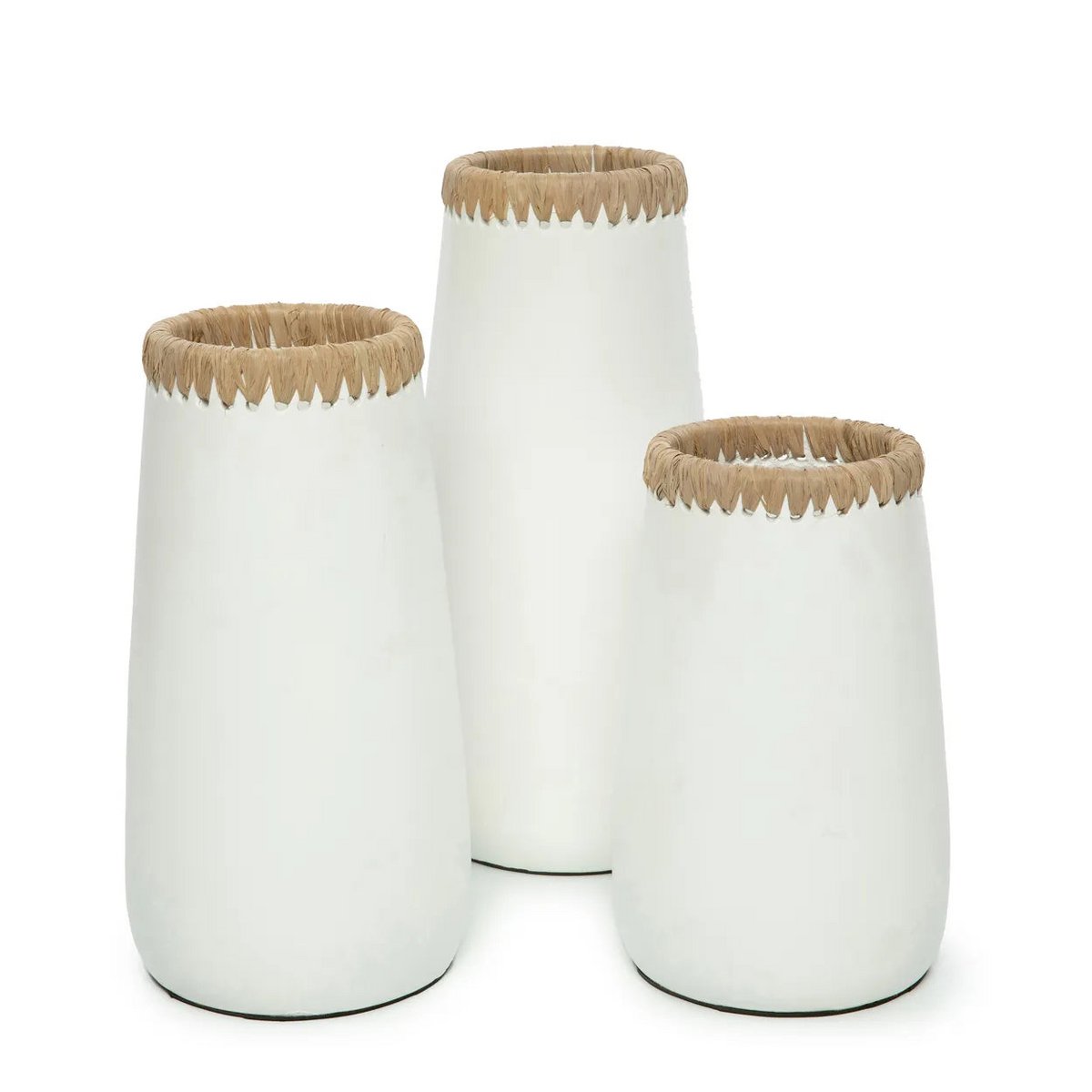Sneaky Vase - Wit Naturel - M