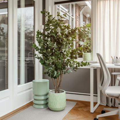 Kunstplant Eucalyptusboom Groen  Ø90 H175cm