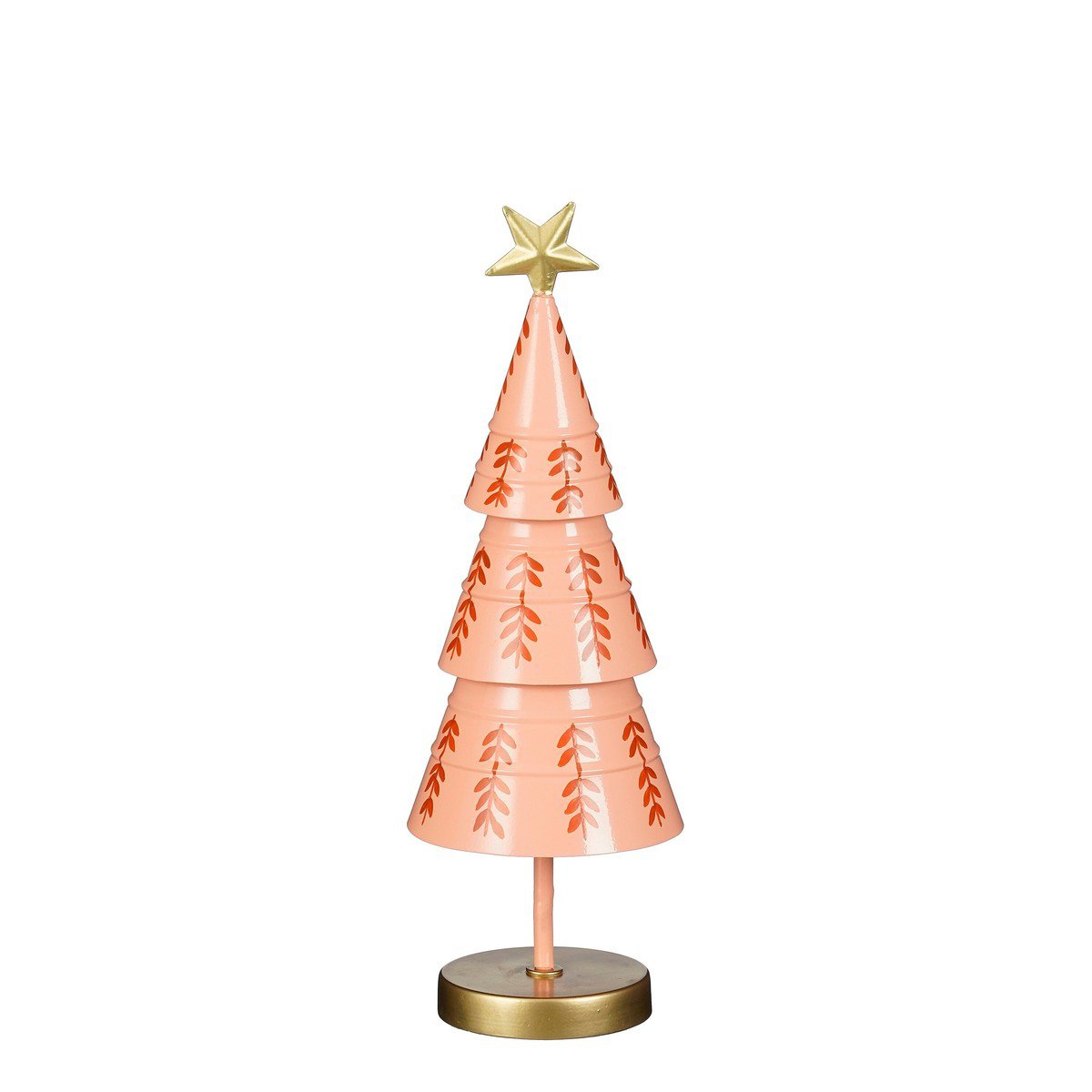 Decoratieve kerstboom Metaal Roze