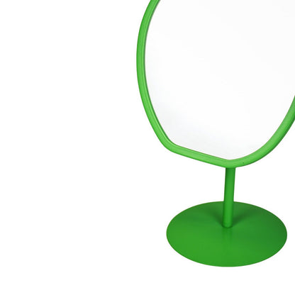 Staande make-up spiegel groen
