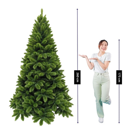 Kunstkerstboom Tsuga H260cm Ø160 Groen