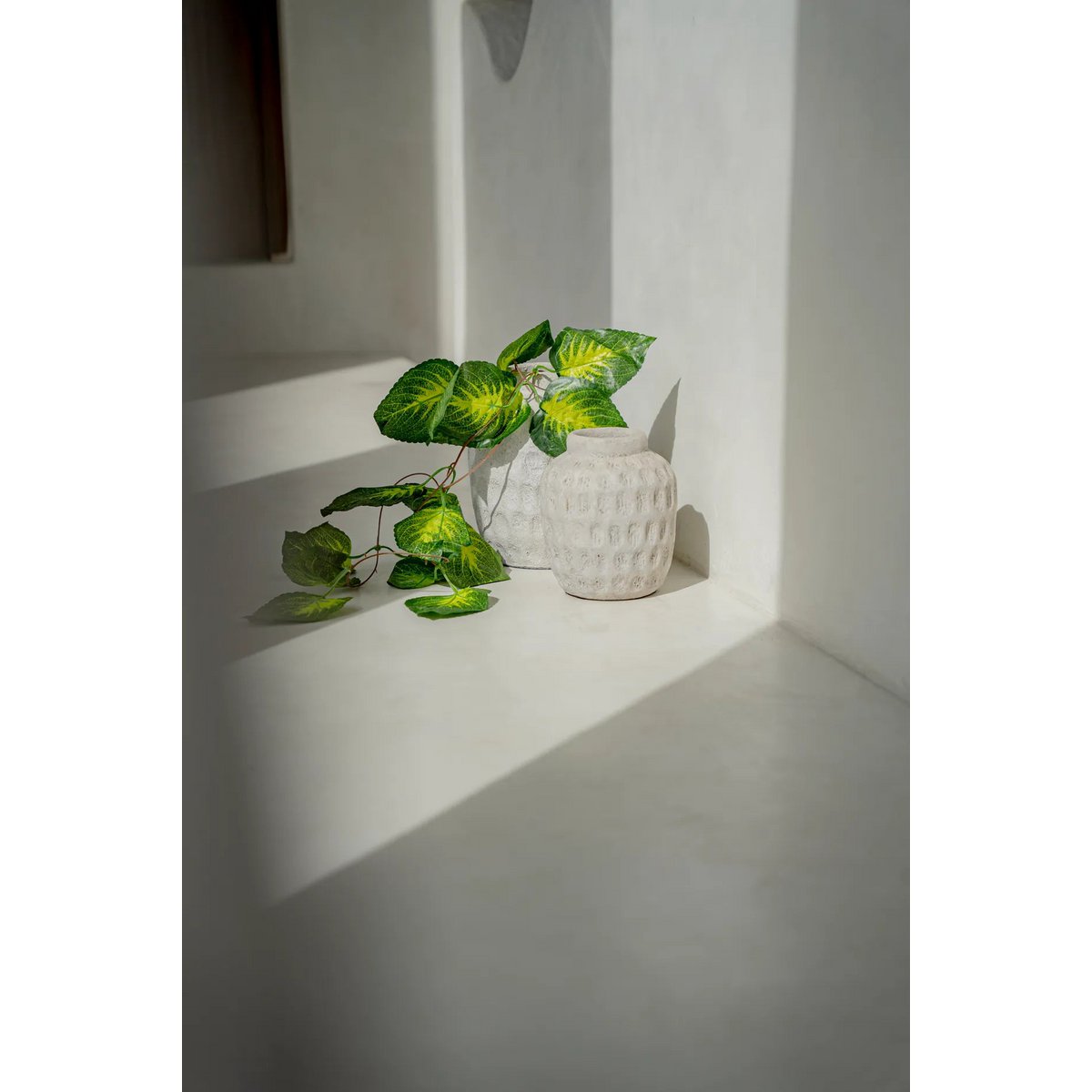 Trendy Vaas - Beton - L