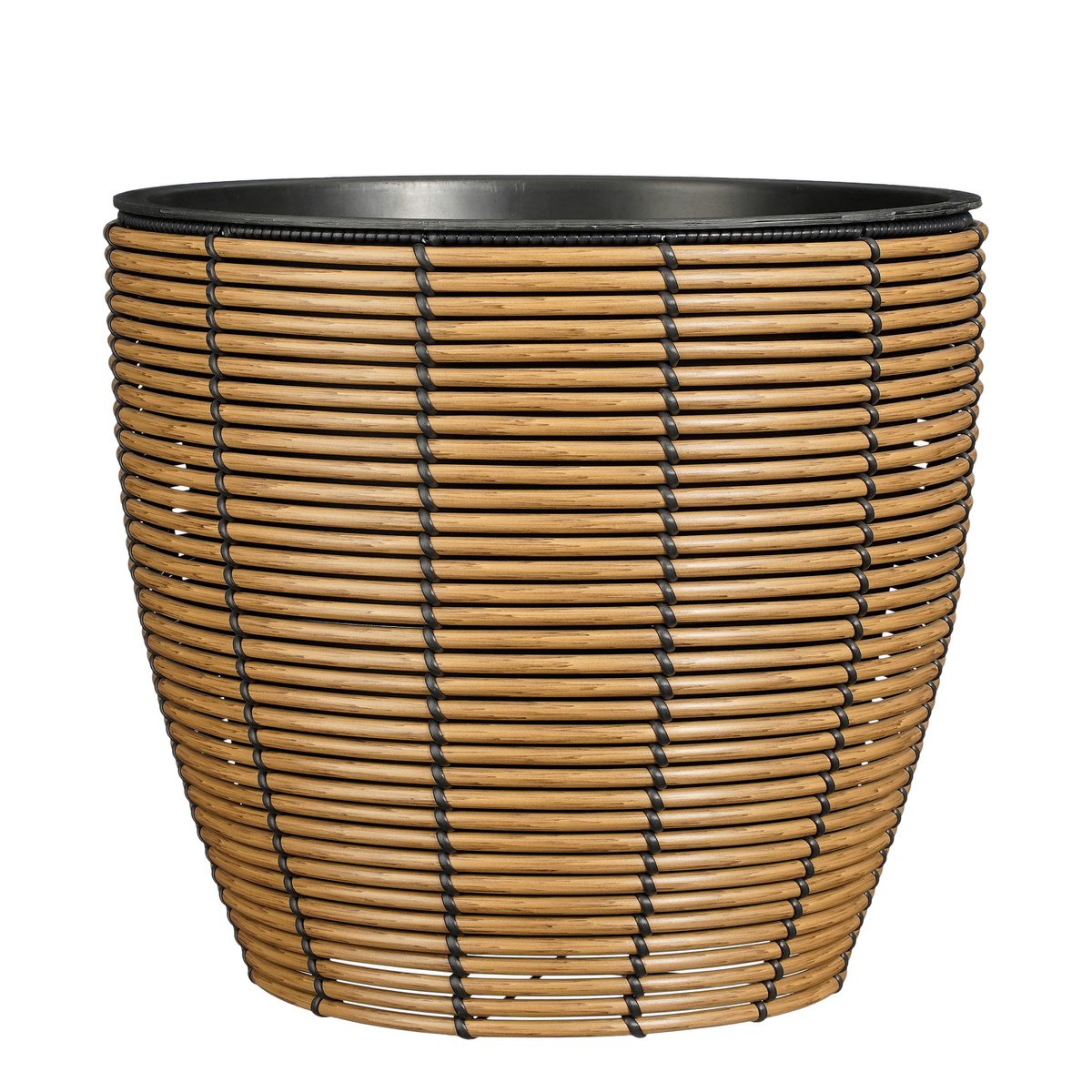 Durban Bloempot Buiten - Set van 3 - Gerecycled Plastic