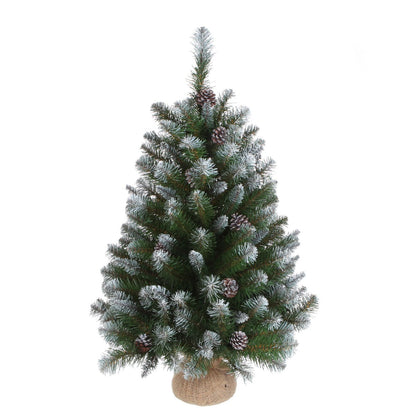 Kunstkerstboom Empress H90 x Ø71cm Groen