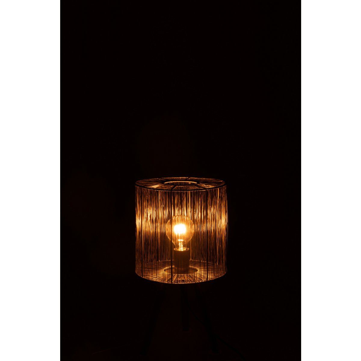 J-Line lamp - metaal Antiek - bruin - small