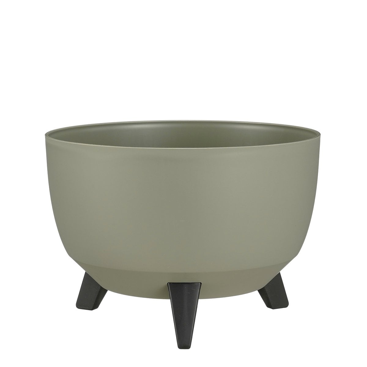 Plantenbak buiten Doppio Lichtgroen Ø33 cm H18,5 cm