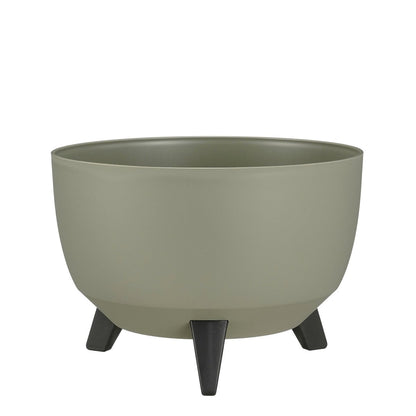 Plantenbak buiten Doppio Lichtgroen Ø33 cm H18,5 cm