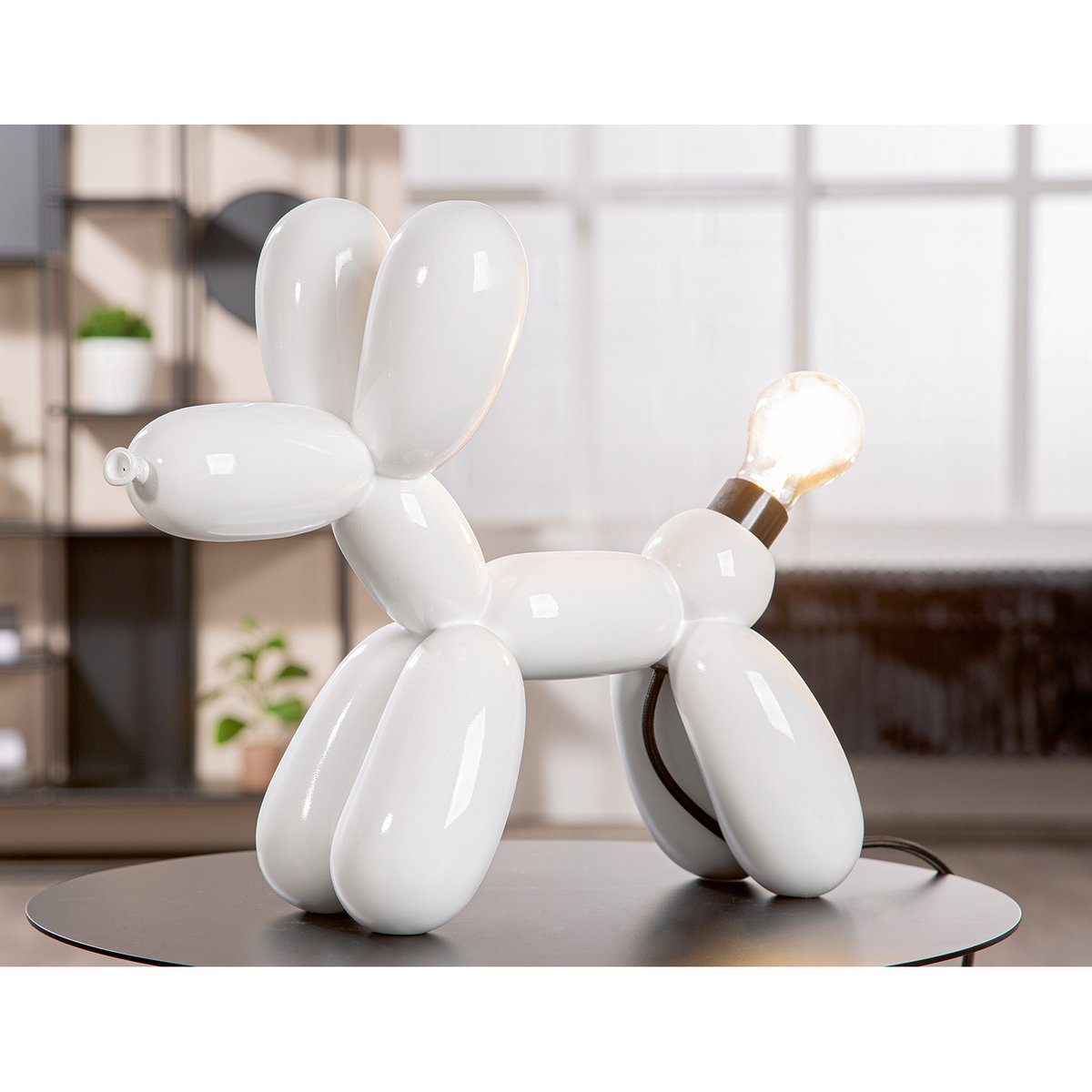 Tafellampballon hond Scotty H. 35,5 cm