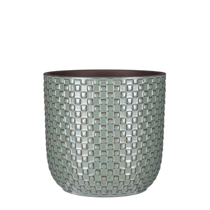 Daan Bloempot - H21 x Ø22 cm - Groen