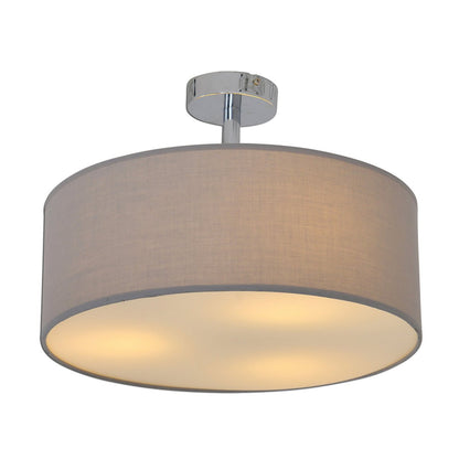 Plafondlamp "New York" diameter 40cm Grijs