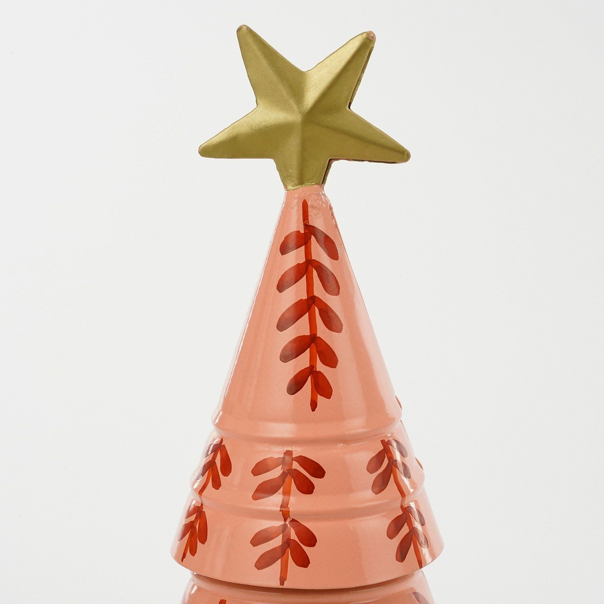 Decoratieve kerstboom Metaal Roze