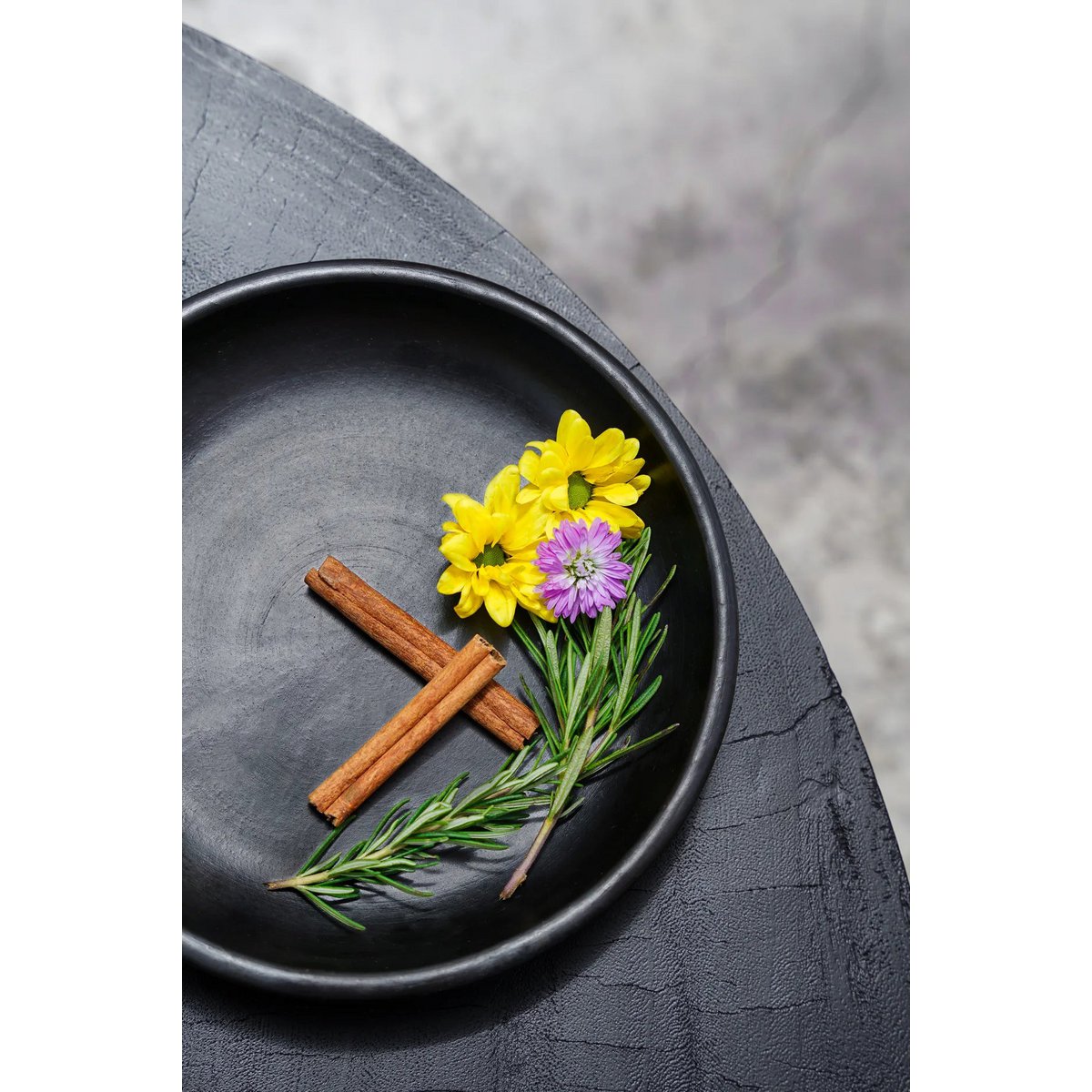 Burned Classic bord - Zwart - S