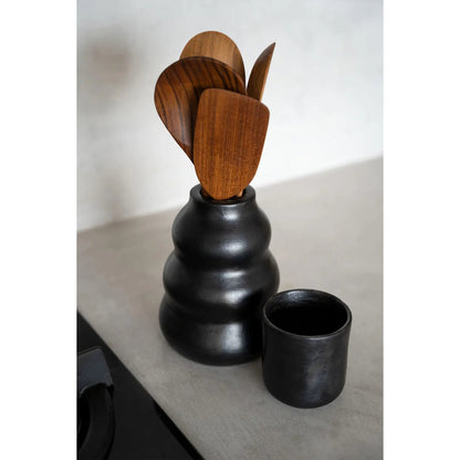 Burned beker
