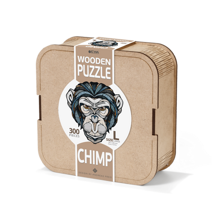Houten Legpuzzel Chimpansee