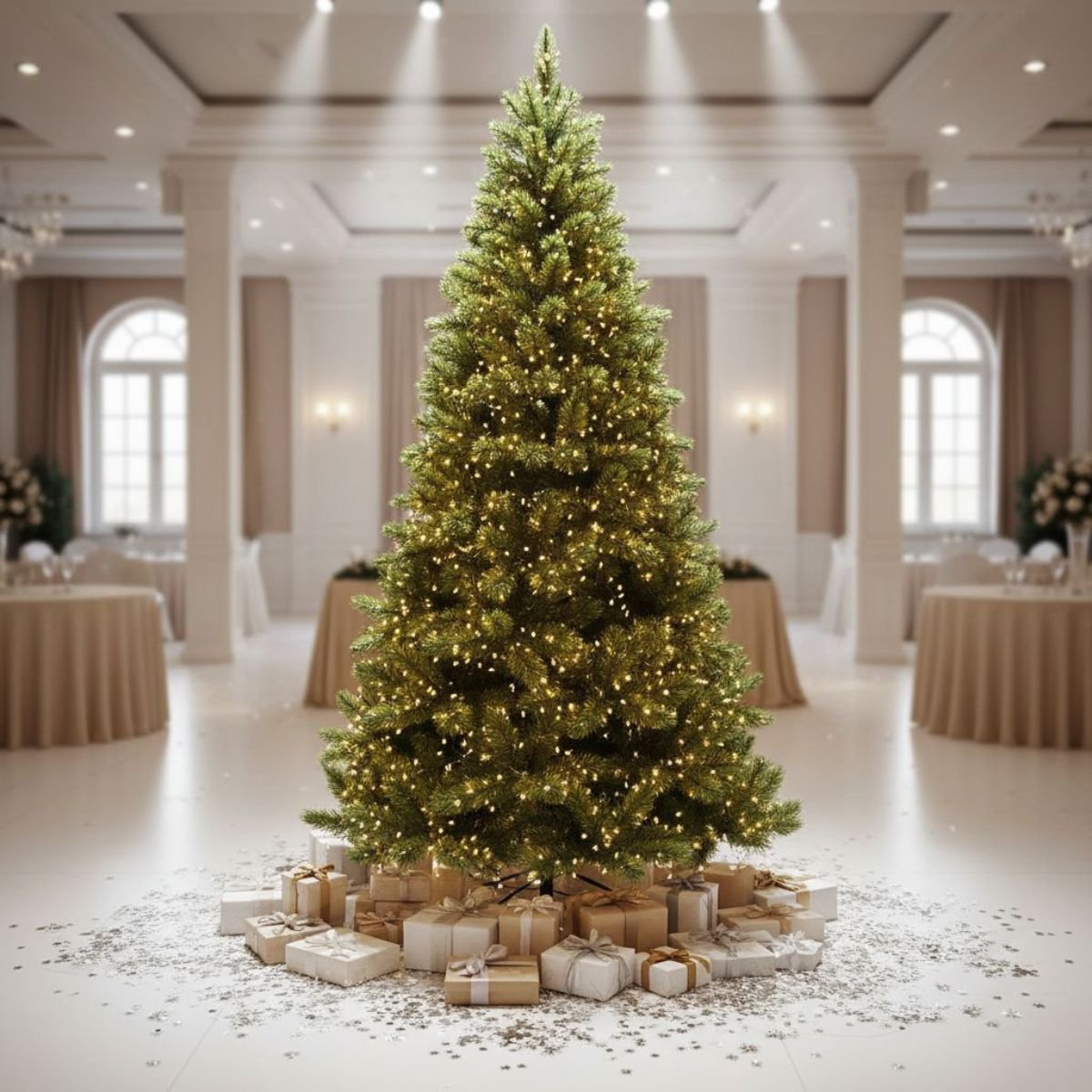 Kunstkerstboom Camden H120 Ø69cm Groen