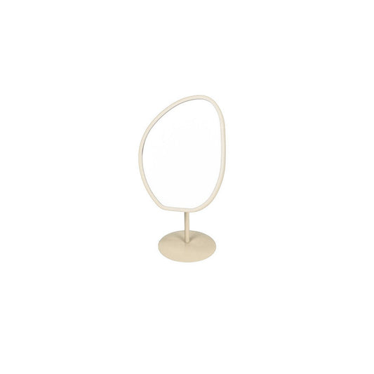 Staande make-up spiegel beige