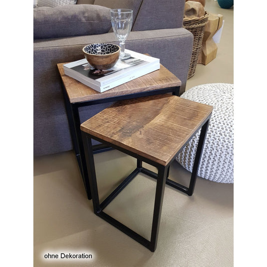 Bijzettafel Dallas Set van 2