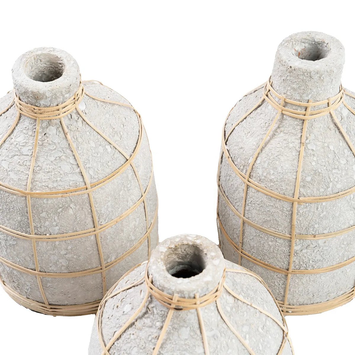 Whoopy Vaas - Beton Naturel - S