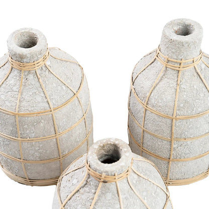 Whoopy Vaas - Beton Naturel - S