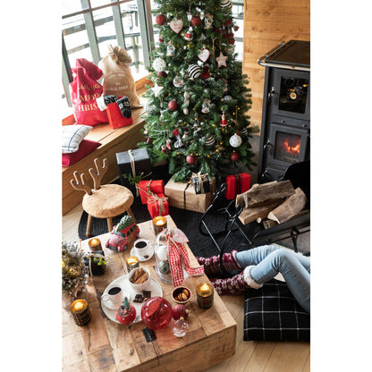 J-Line Stoel Hert Hout Naturel