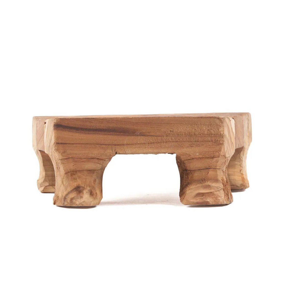 Dienblad - naturel teak