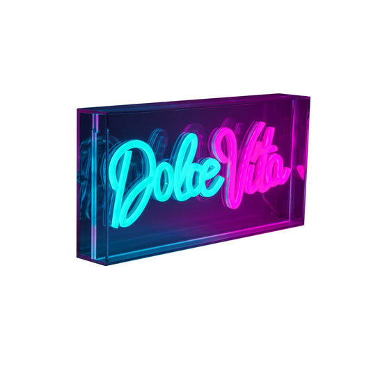 LED-bord "Dolce Vita" Hoogte 30cm