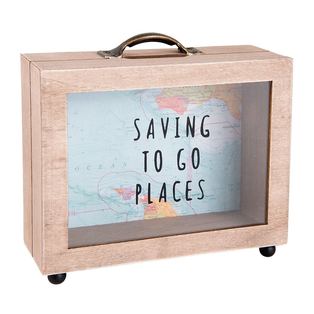 Spaarpot "Saving to go places‘"