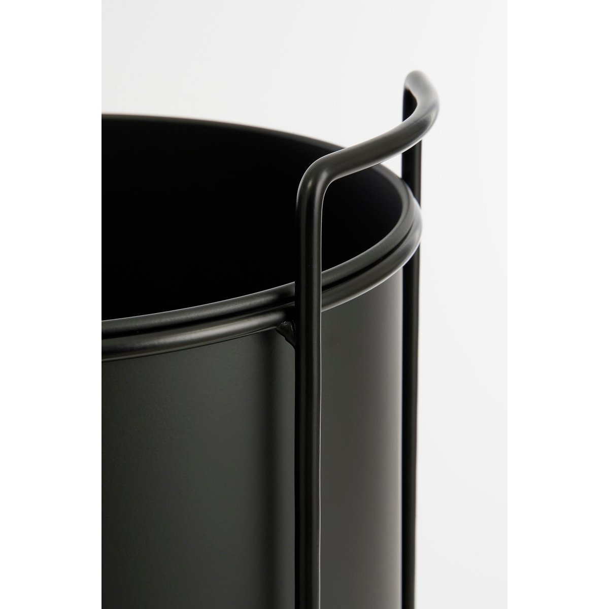 Bloempot op Standaard Favani- Set van 3 - H80 x Ø28cm