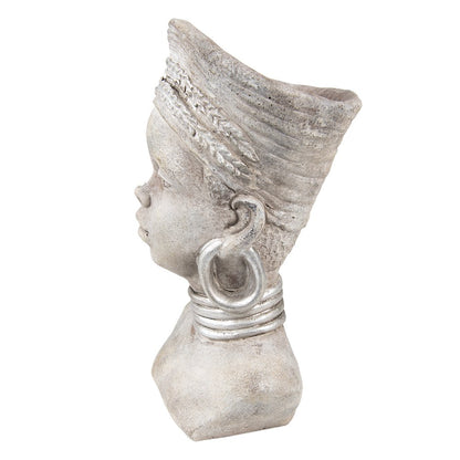 Bloempot Vrouw 16x15x29 cm