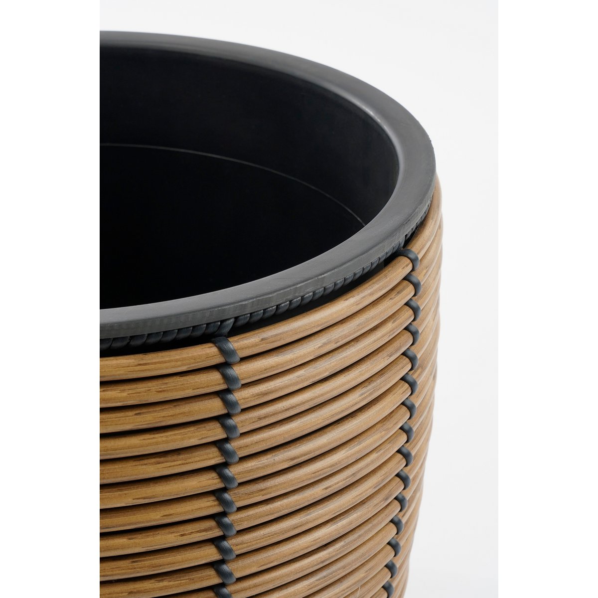 Durban Bloempot Buiten - Set van 3 - Gerecycled Plastic