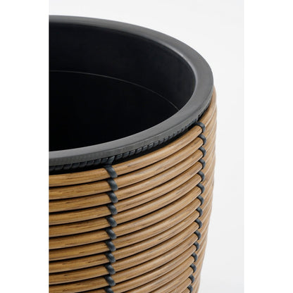 Durban Bloempot Buiten - Set van 3 - Gerecycled Plastic