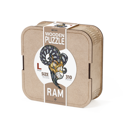 Houten Legpuzzel Ram