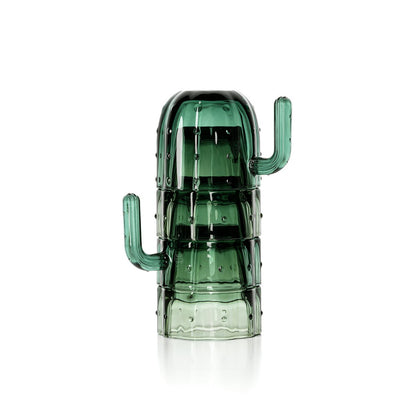 De Stack-a-Cactus Bril - Groen - Set van 4