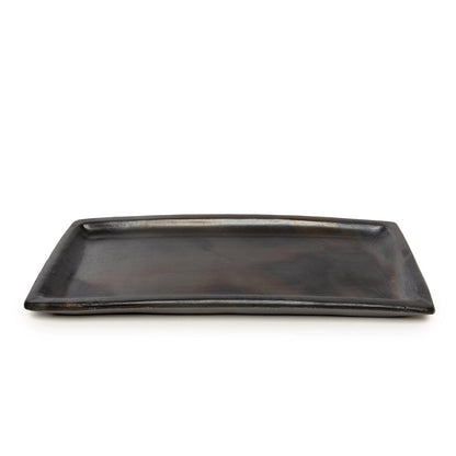 The Burned Sushi Bord - Zwart - L