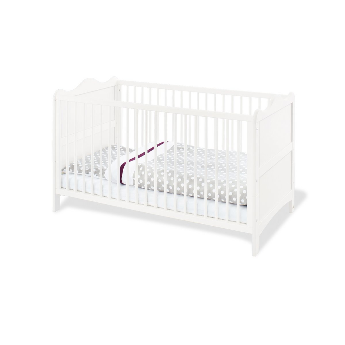 Set 'Florentina' extra breed 3 delen: ledikant, extra brede commode, 2-deurs kledingkast