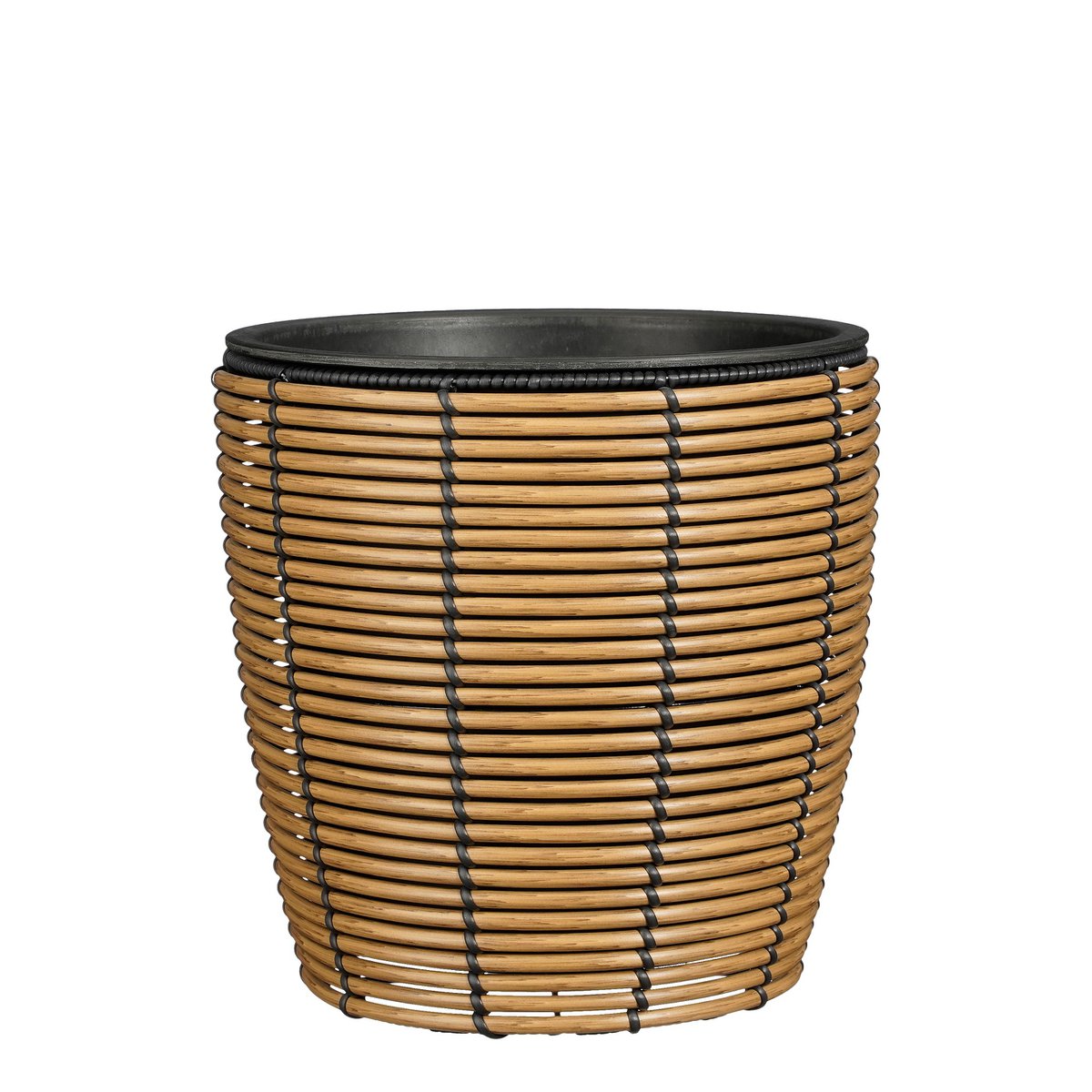 Durban Bloempot Buiten - Set van 3 - Gerecycled Plastic