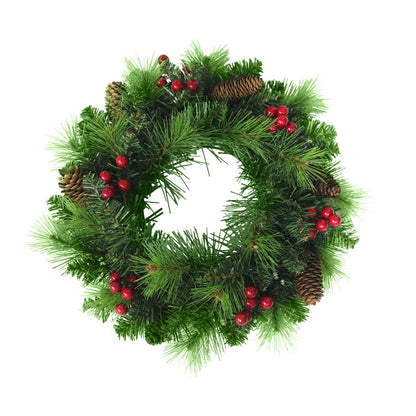 Kerstkrans "Noël" Outdoor met LED Diameter 35cm