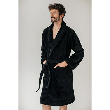 Teddy badjas Black