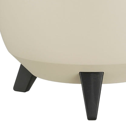 Plantenbak buiten Doppio Beige Ø40cm H20,5cm
