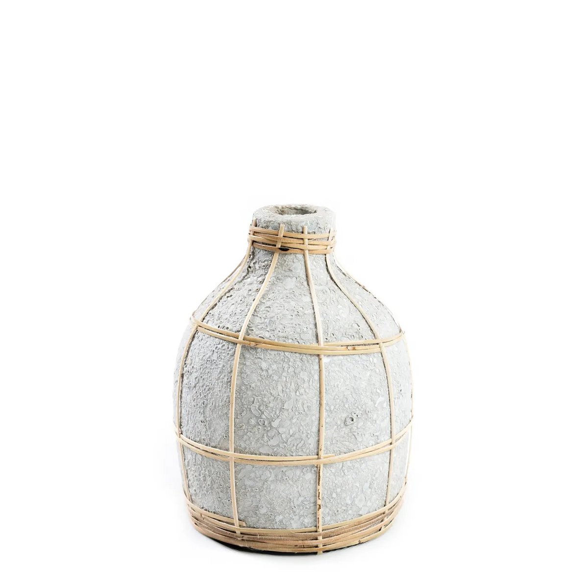 Whoopy Vaas - Beton Naturel - S