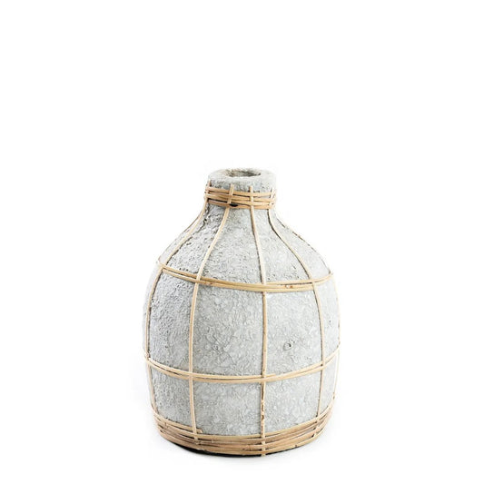 Whoopy Vaas - Beton Naturel - S
