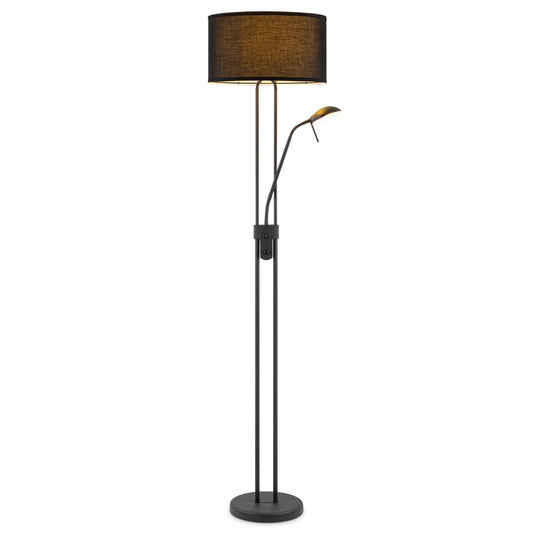 Moderne Vloerlamp - 40/40/170cm - Linnen Lampenkap