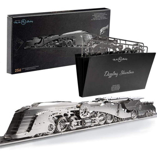 3D Metalen Bouwpakket Dazzling Steamliner