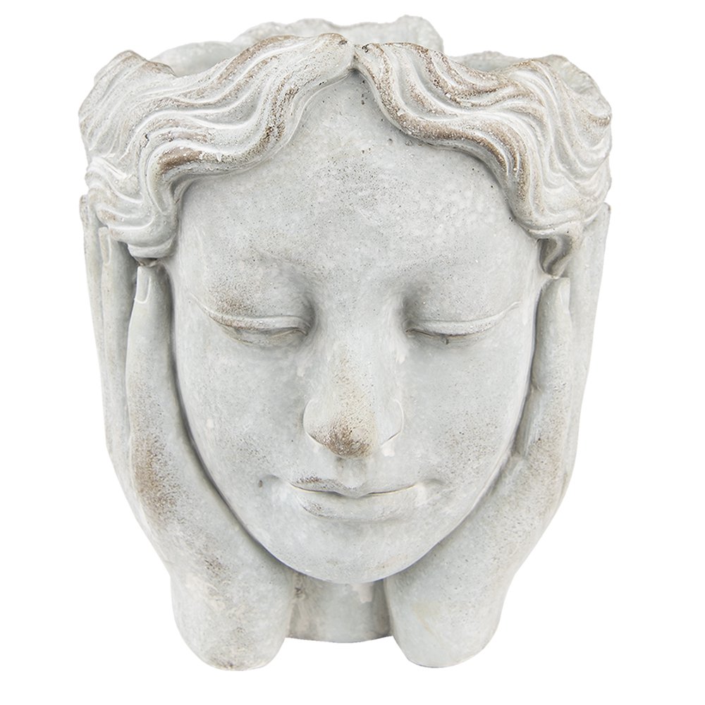 Bloempot Hoofd 20x23x25 cm