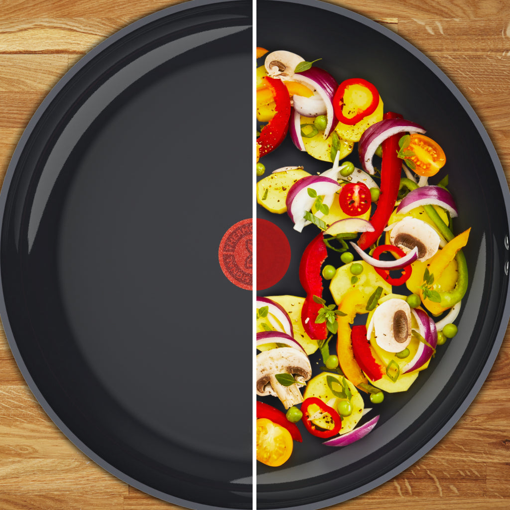 Tefal C47604 Change Black Keramische Koekenpan 24 Cm Zwart